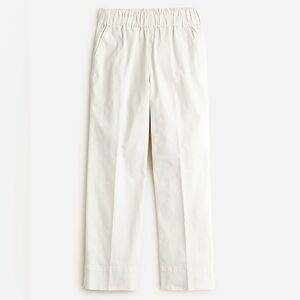 J. Crew high rise wide leg chino pant